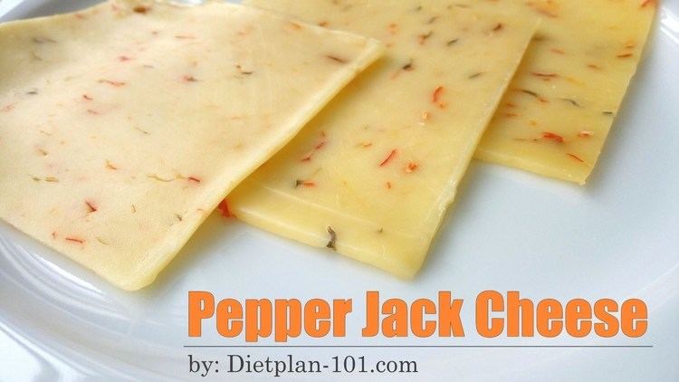 Pepper jack cheese What is Pepper Jack Cheese Dietplan101com YouTube