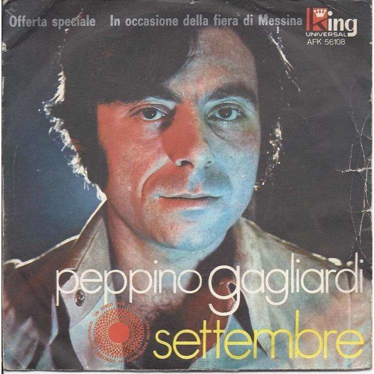 Peppino Gagliardi SETTEMBRE et PENSANDO A COSA SEI by PEPPINO GAGLIARDI SP
