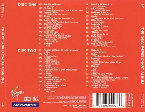 Pepsi Chart New Pepsi Chart Album 2001 Various Artists Songs Reviews