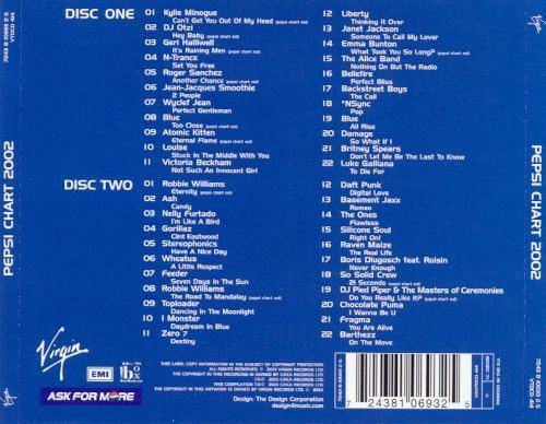 Pepsi Chart Pepsi Chart 2002 Various Artists Songs Reviews Credits AllMusic