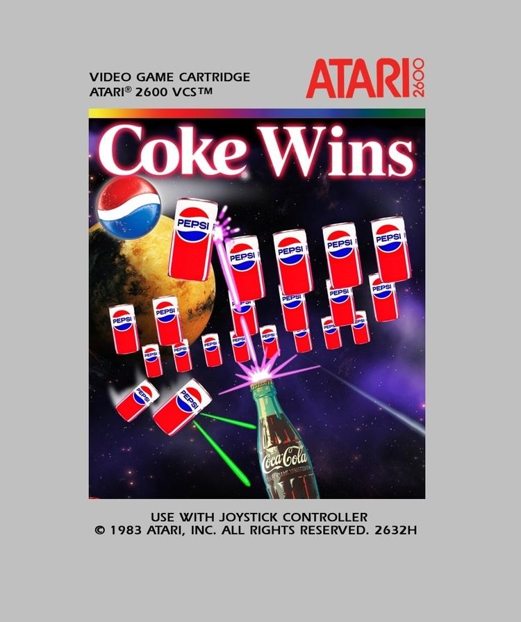 Pepsi Invaders Coke WinsPepsi Invaders Labels Art Atari 2600 AtariAge Forums