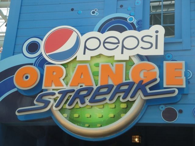 Pepsi Orange Streak Pepsi Orange Streak Incrediblecoasters