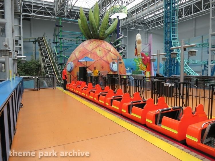 Pepsi Orange Streak Theme Park Archive Pepsi Orange Streak at Nickelodeon Universe