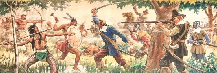 Pequot War Timeline Battlefields of the Pequot War