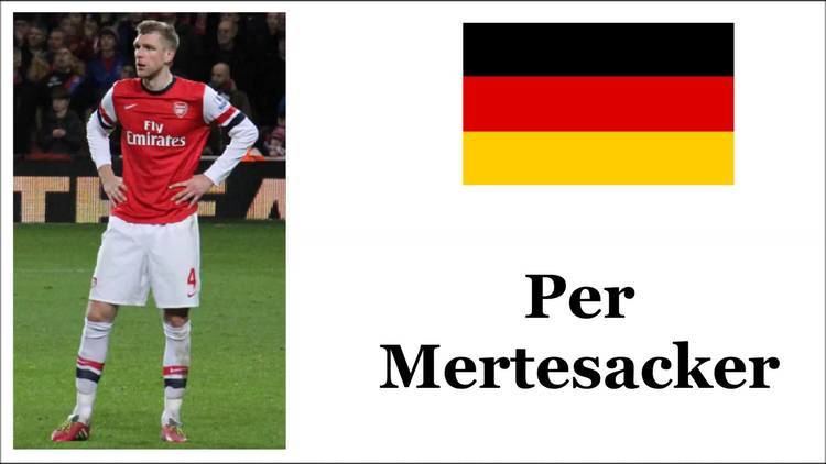 Per Mertesacker How to Pronounce Per Mertesacker German Footballer YouTube