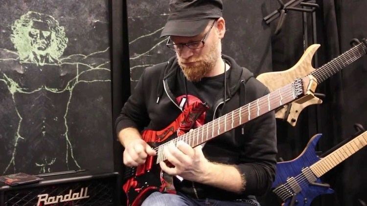 Per Nilsson (guitarist) SCAR SYMMETRY39s PER NILSSON at NAMM 2014 with his