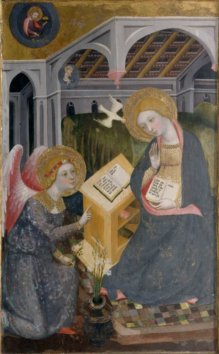 Pere Serra Annunciation Pinacoteca di Brera