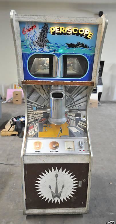 Periscope (arcade game) Crown Periscope coin operated arcade submarine game Taito
