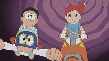 Perman teams up with Doraemon and Nobita in an anime special