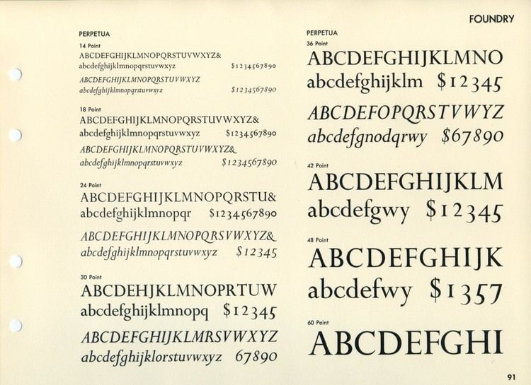 Perpetua (typeface) Perpetua typeface Wikipedia