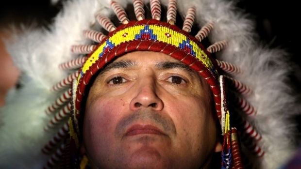 Perry Bellegarde Stephen Harper holds 1st meeting with AFN national Chief