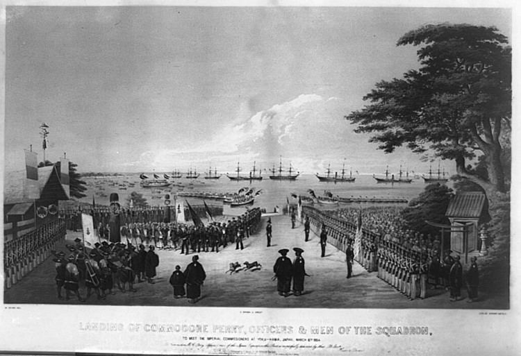 Perry Expedition FileCommodore Perry expedition LOC LCUSZ623319jpg Wikimedia