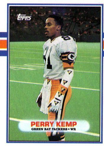 Perry Kemp GREEN BAY PACKERS Perry Kemp 378 TOPPS 1989 NFL American Football