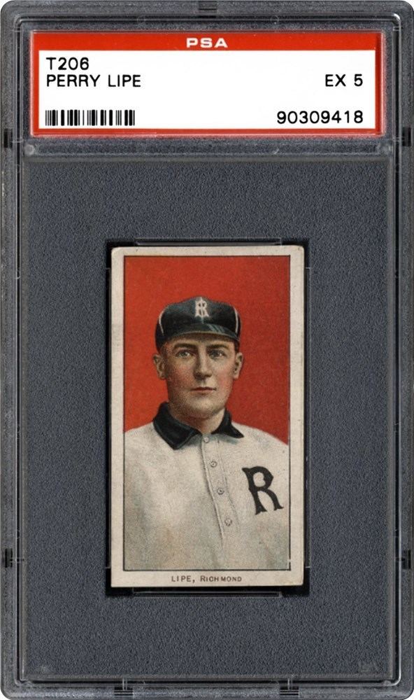 Perry Lipe 19091911 T206 White Border Perry Lipe PSA CardFacts
