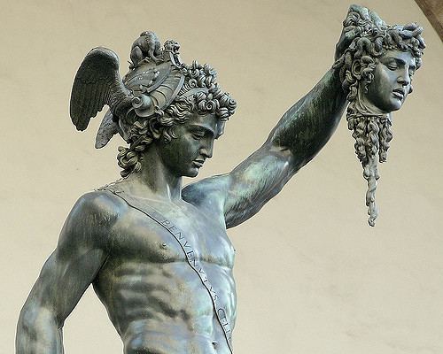 Perseus with the Head of Medusa Perseus Holding the Head of Medusa More photos from Italy Flickr