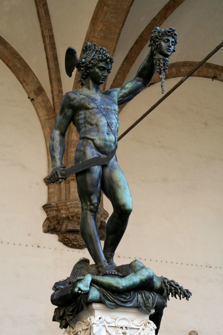 Perseus with the Head of Medusa Perseus with the Head of Medusaquot in 154554 by Benvenuto Cellini