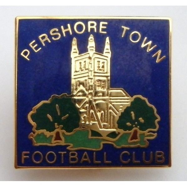 Pershore Town F.C. Pershore Town FC Pin Badge