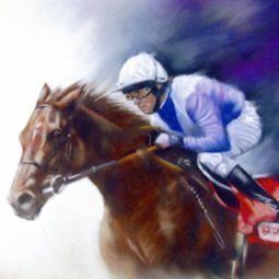 Persian Punch Horse Racing and equine art posters prints and paintings of Persian