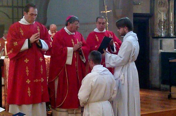 Personal ordinariate Ordinariate Seminarian now LectorAcolyte ORDINARIATE NEWS from