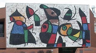 Personnage Oiseaux ULRICH MUSEUM OF ART Art of Our Time Joan Miro Wichita State