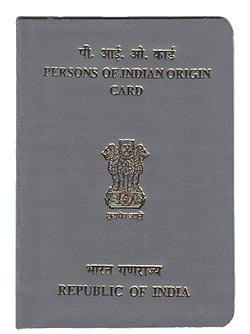 Persons of Indian Origin Card
