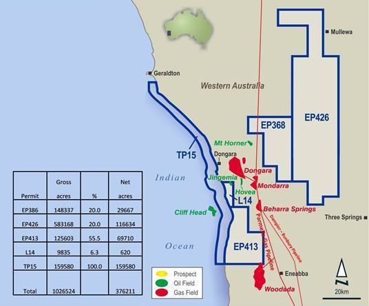 Perth Basin Australia Norwest Energy has vast potential for shale gas in Perth