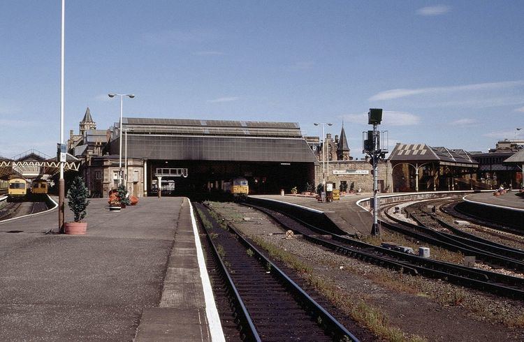 Perth railway station, Scotland