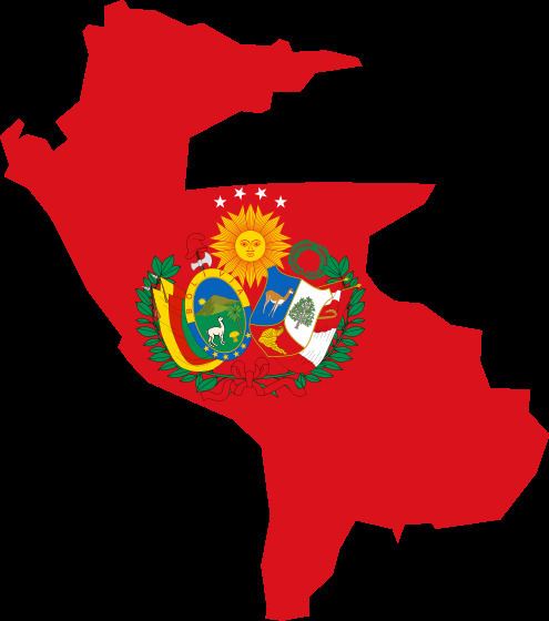 Peru–Bolivian Confederation FileFlagmap of the PeruBolivian Confederationsvg Wikimedia Commons