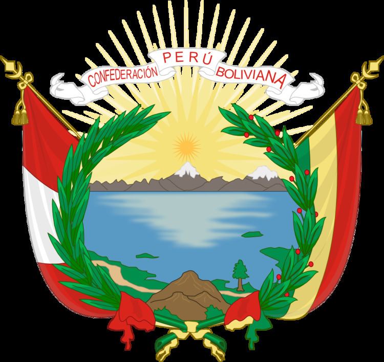 Peru–Bolivian Confederation FileEmblem of PeruBolivian Confederationpng Wikimedia Commons