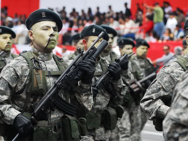 Peruvian Army Peru Peruvian Army ranks combat field uniforms military equipment