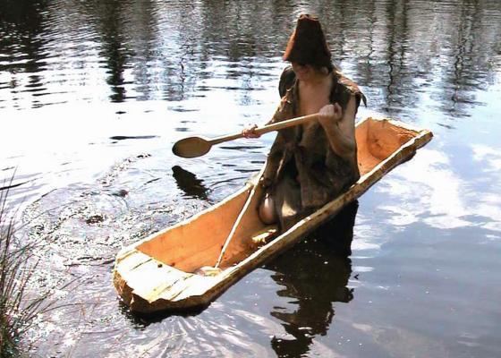 Pesse canoe Public Outreach in the Drents Museum in Assen NL EXARC