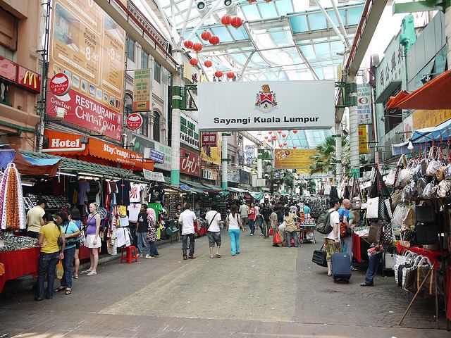 Petaling Street Chinatown Petaling Street in Kuala Lumpur Location maps