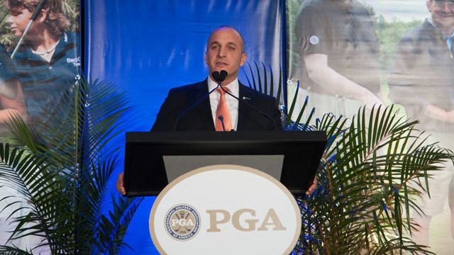 Pete Bevacqua Peter Bevacqua named new CEO of PGA of America Darrell Crall