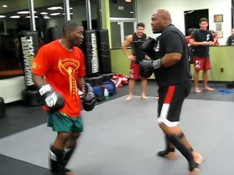 Pete Cunningham (kickboxer) Peter quotSugarfootquot Cunningham play sparring YouTube