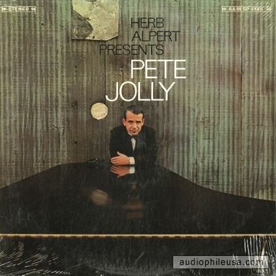 Pete Jolly Jolly Pete Herb Alpert Presents Pete Jolly Vinyl LP