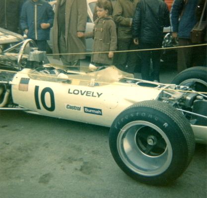 Pete Lovely LOTUS 49 Pete Lovely 1970 Race of Champs a LOTUS TYPE 49