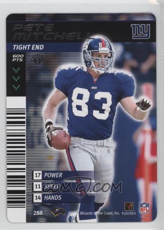 Pete Mitchell (American football) Pete Mitchell Football Cards COMC Card Marketplace
