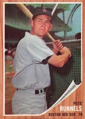 Pete Runnels 1962 Topps Pete Runnels 3 Baseball Card Value Price Guide
