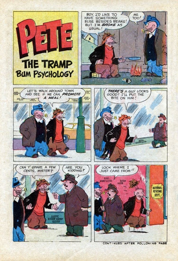 Pete the Tramp FourColor Shadows Pete the TrampPopeye Comics1969