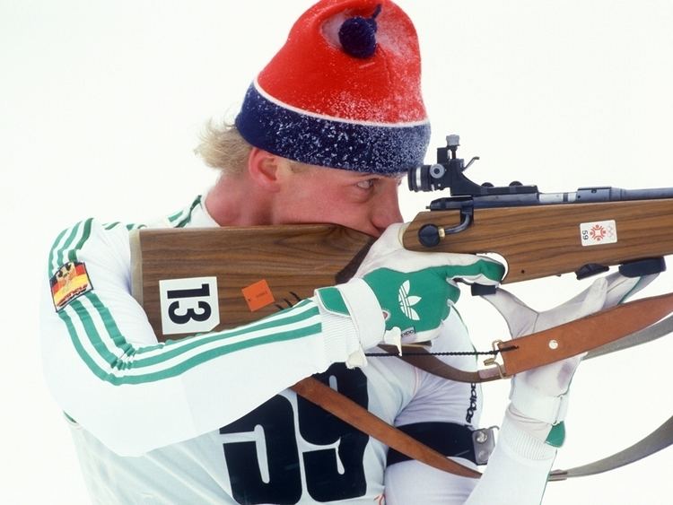 Peter Angerer Sportheldende 1984 Angerers Goldlauf in Sarajevo
