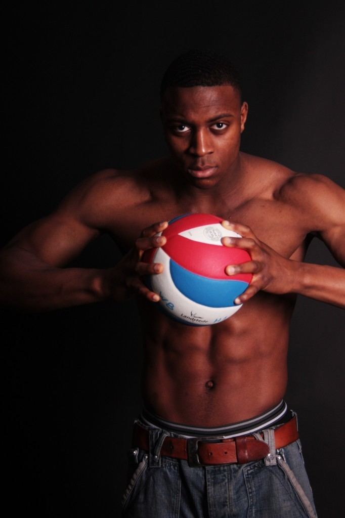 Peter Bakare Sexy Volleyball Player Peter Bakare Great Britain