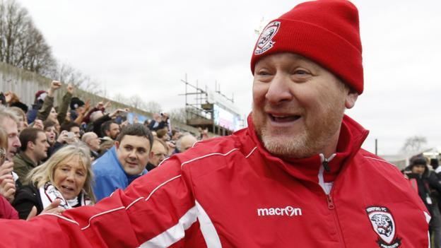 Peter Beadle Hereford FC Peter Beadles Bulls building for next step up the