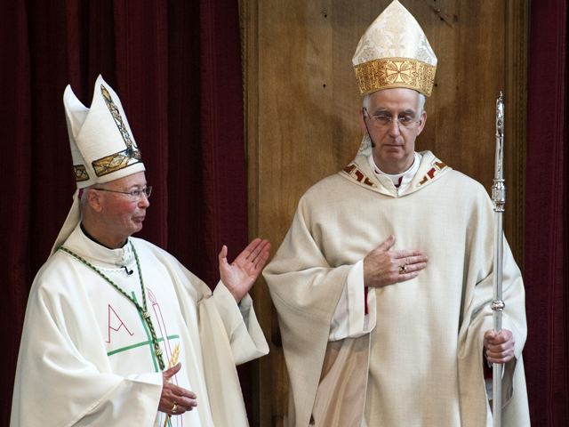 Peter Brignall Bishop Edwin Regan consecrates Bishop Peter Brignall by anointing