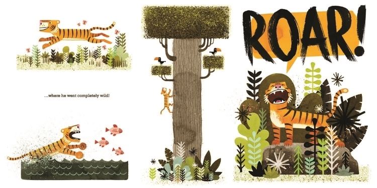 Peter Brown (illustrator) Mr Tiger Goes Wild by Peter Brown THE HANNA BLOG