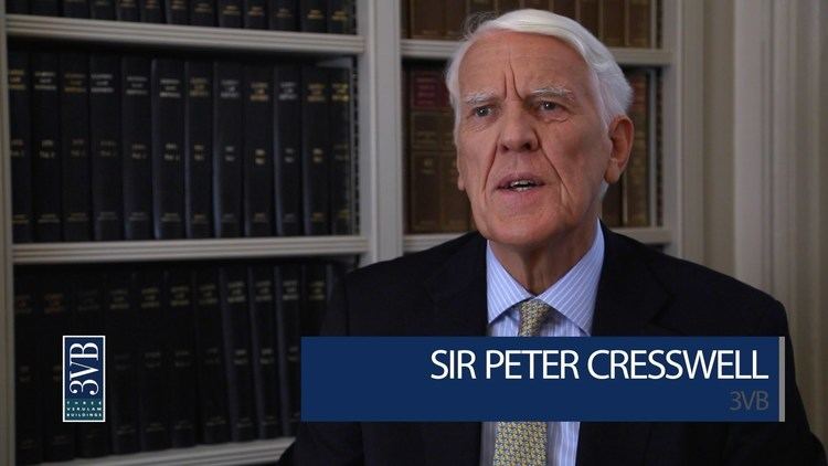 Peter Cresswell (judge) Sir Peter Cresswell 3VB Arbitration YouTube