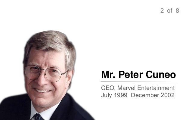 Peter Cuneo Peter Cuneo Marvel CEO