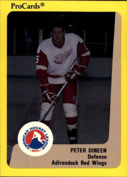 Peter Dineen 198990 ProCards AHL 327 Peter Dineen NMMT