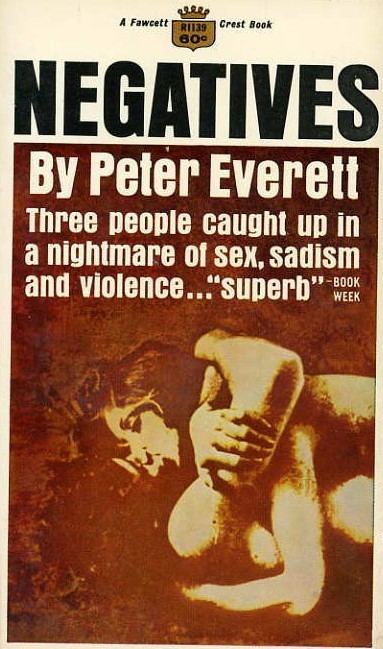 Peter Everett (author) NEGATIVES by Peter EverettFrightcom review
