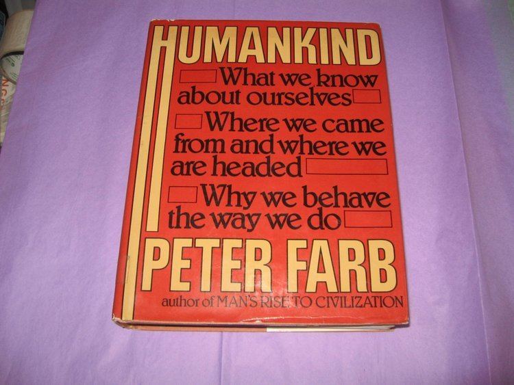 Peter Farb Amazoncom Peter Farb Books Biography Blog Audiobooks Kindle