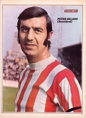 Peter Gelson SHOOT football magazine Brentford PETER GELSON old memorabilia